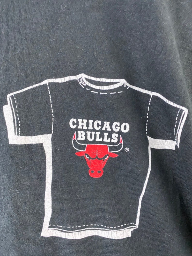 Vintage 90s Chicago Bulls Big Logo American Professional Basketball ...