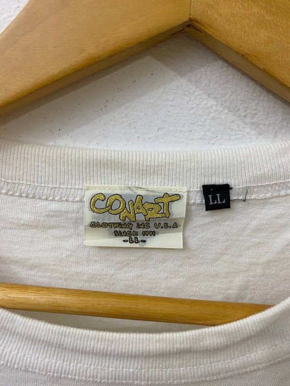 Vintage 90s CONART Clothing Inc Usa Big Image Rare Design