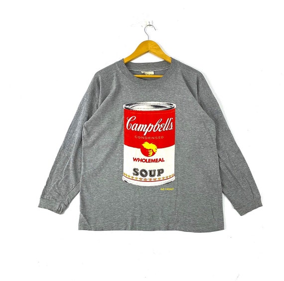 Vintage 80s 90s Andy Warhol Cambells Wholemeal Soup Artwork 
