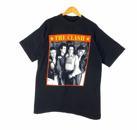 Vintage 90s the Clash Rebel Truce Photoprint Album Tour