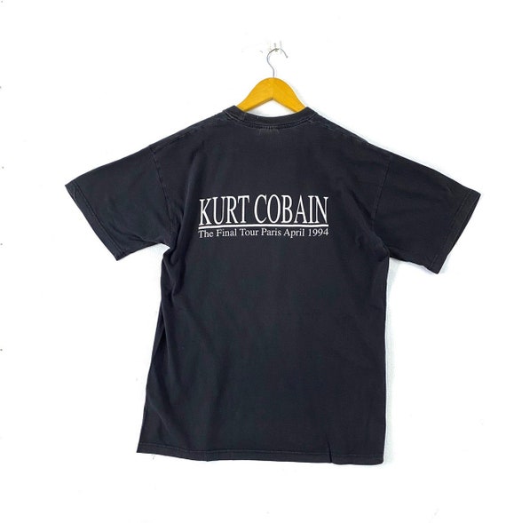 Vintage 90s 1994 Nirvana Kurt Cobain the Final Tour Paris Album