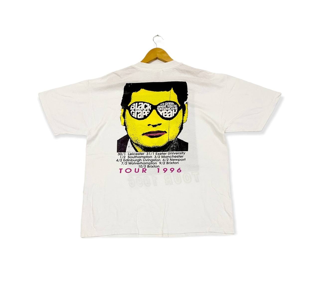 Vintage 90s 1996 BLACK GRAPE Kelly