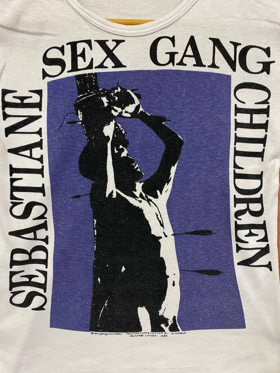 Vintage 80s 1983 SEX GANG CHILDREN sebastiane sin… - image 3