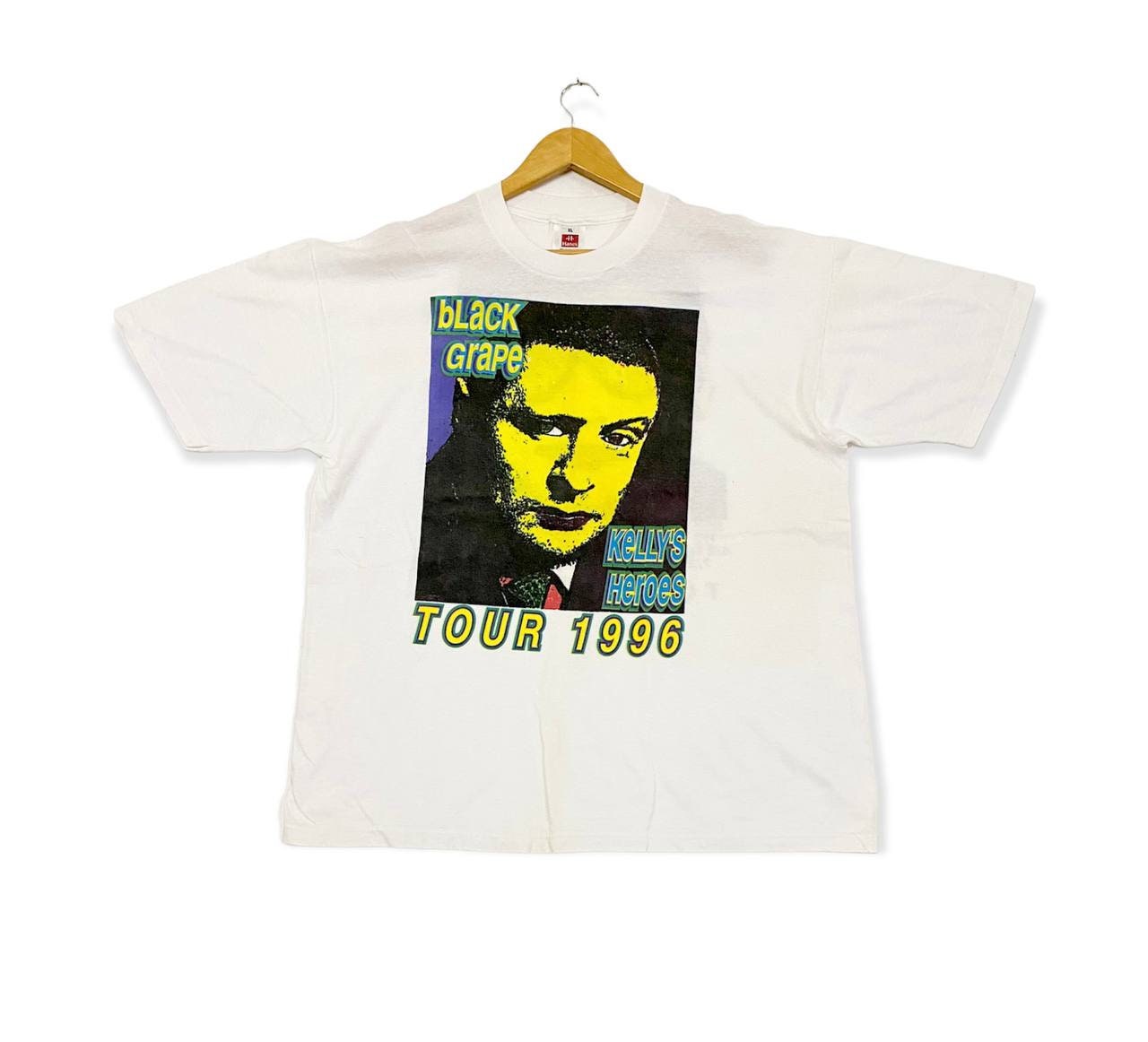 Vintage 90s 1996 BLACK GRAPE Kelly
