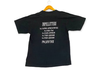 90s USA製　IMPELLITTERI インペリテリ　ツアー Ｔシャツ　Ｌ 90s USA製 IMPELLITTERI インペリテリ ツアー Tシャツ Lバンド