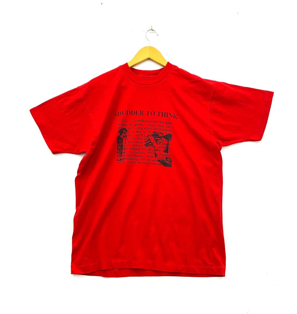 Vintage 90s 1992 SHUDDER TO THINK artwork drawing american indie 