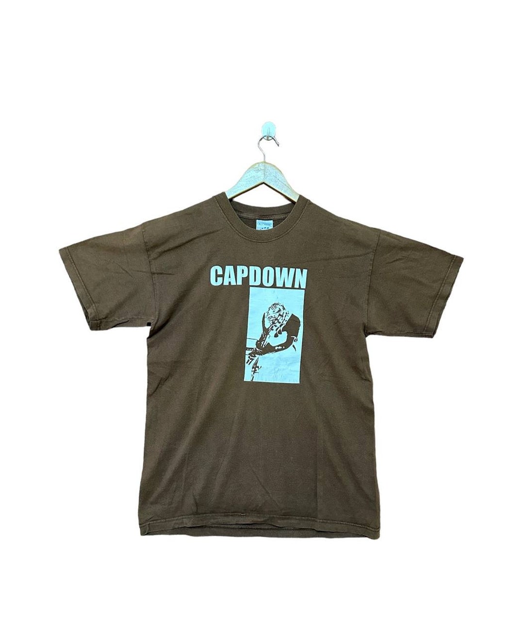 Vintage 00s CAPDOWN Big Image Nice Design English Punk Rock Band Album ...