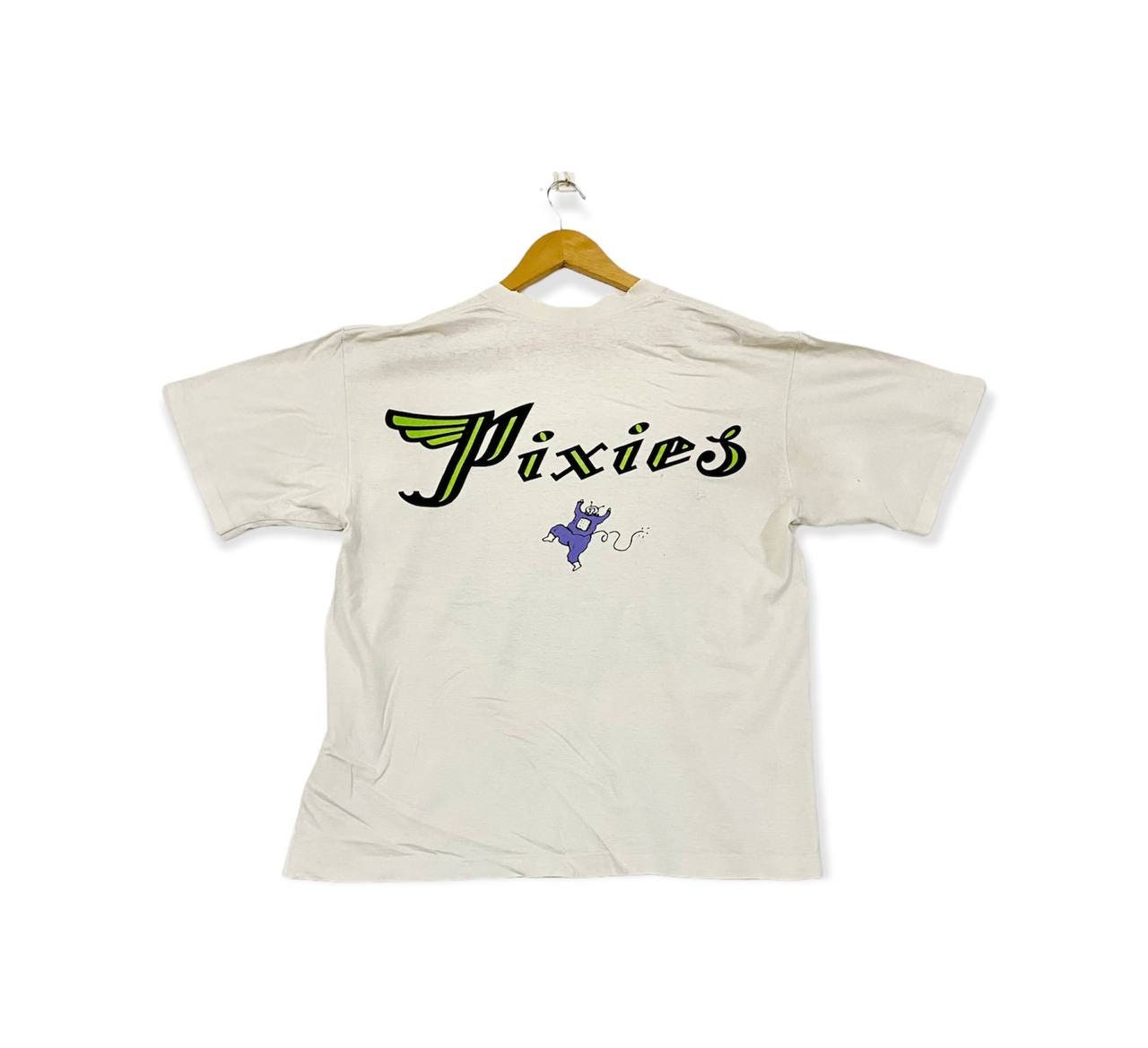 1991 PIXIES 'PLANET OF SOUND' LONDON ULTRA RARE BLACK T-SHIRT