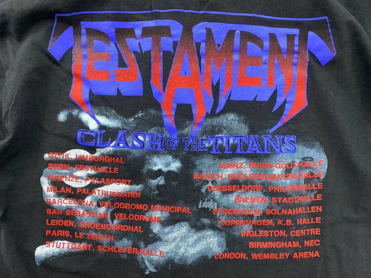 Testament バンドT ビンテージT レア　XL 90s ヴィンテージ 90年代 1990年 TESTAMENT ソウルズ オブ ブラック
