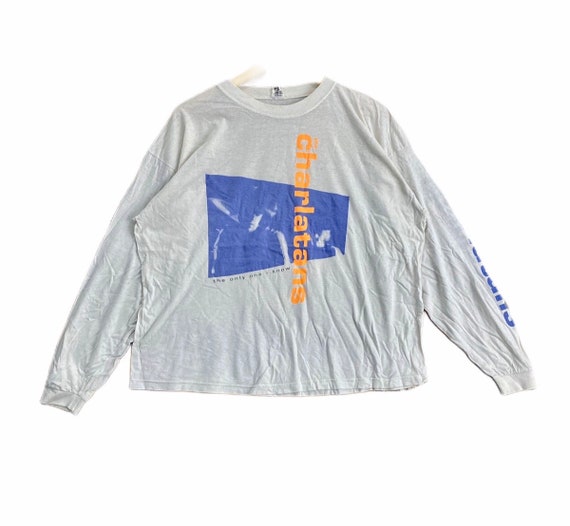 vintage 90s 1990 the charlatans the only one i kno