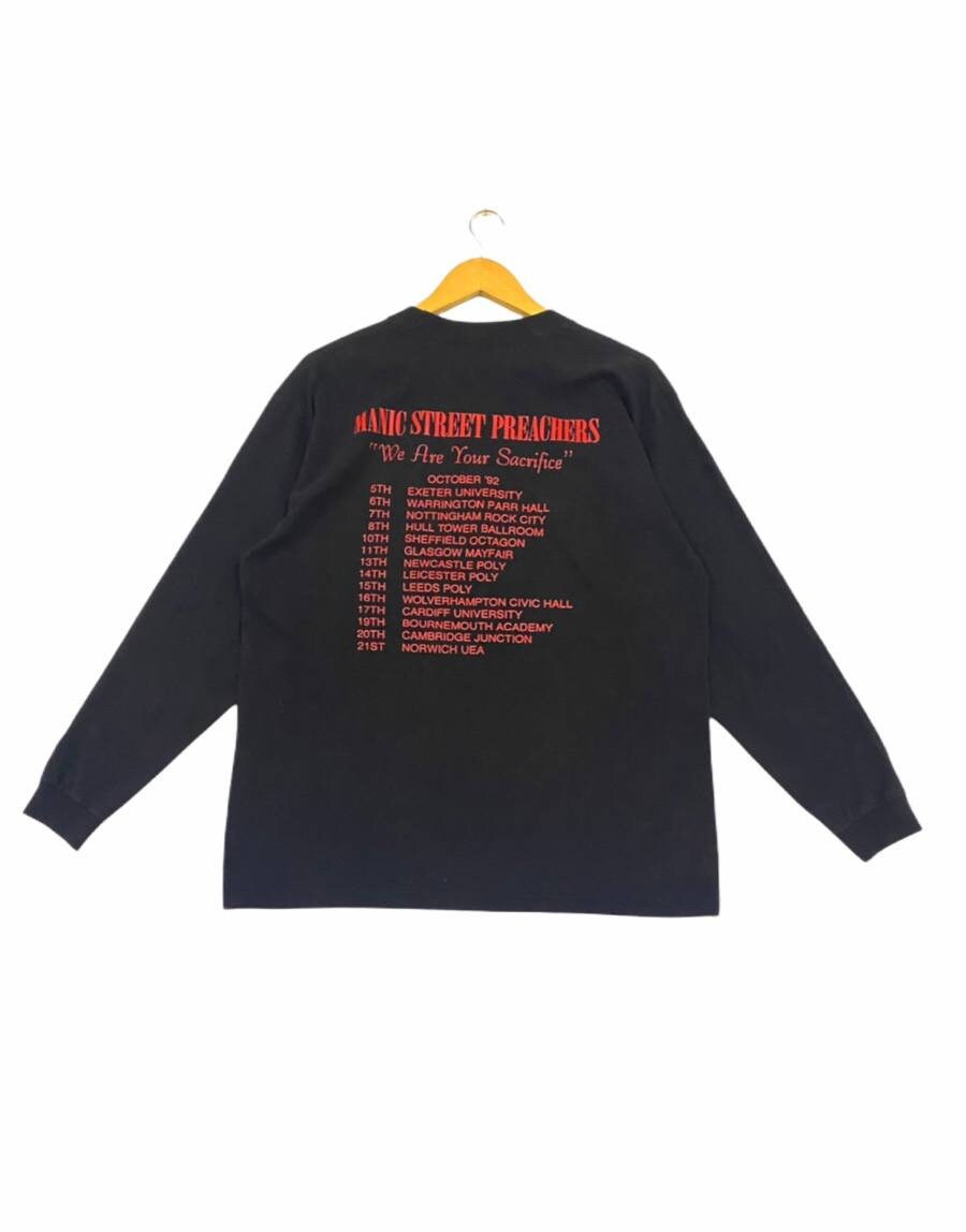 Vintage 90s 1992 MANIC STREET PREACHERS We Are Your Sacrifice Tour