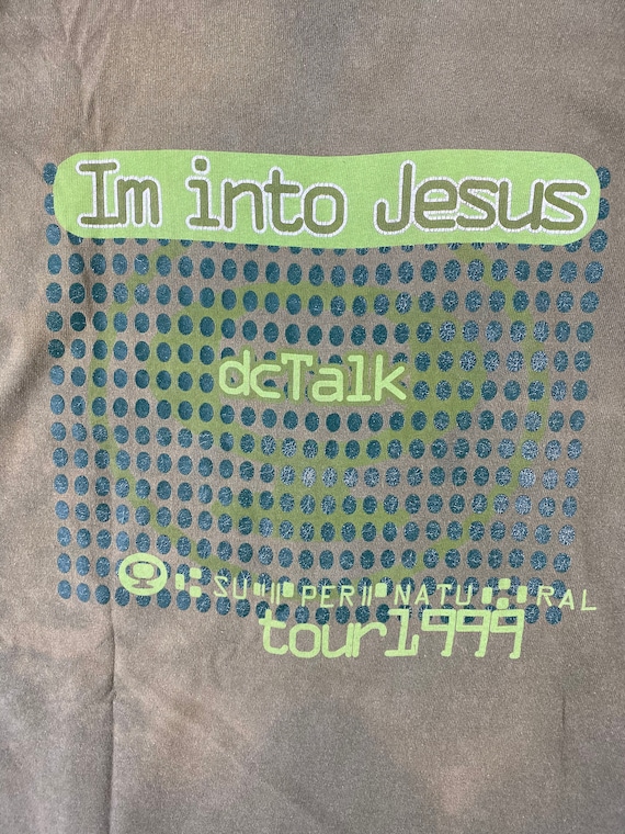 vintage 90s 1999 dc talk im into jesus spell out … - image 3