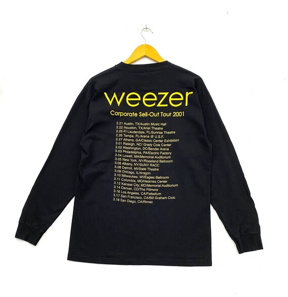 Vintage 00s 2000 WEEZER corporate sell out tour album… - Gem Vintage 00s 2000 WEEZER corporate sell out tour album… - Gem