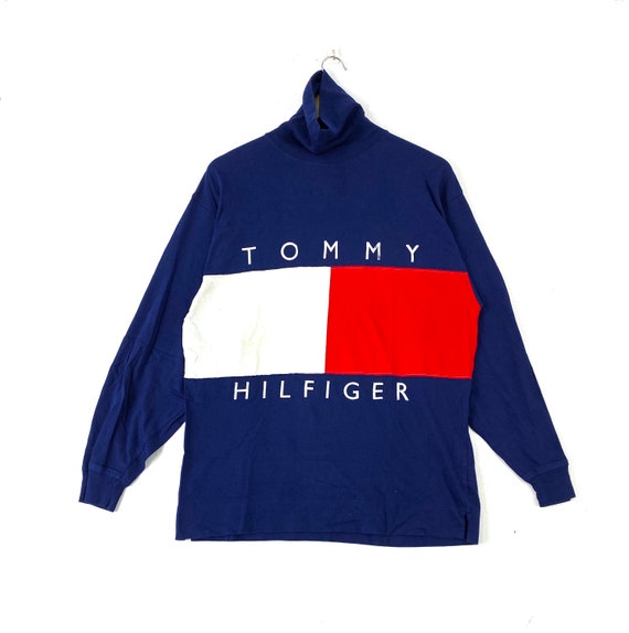 Rare Vintage 90's TOMMY HILFIGER USA American Flag Themed 