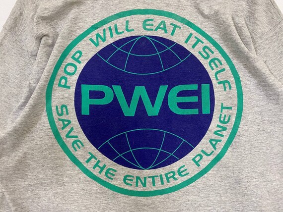 Vintage 90s 1992 PWEI pop will eat itself save th… - image 5