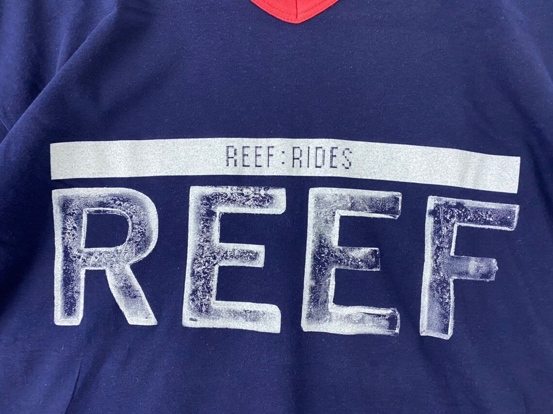 Vintage 90s 1998 Reef Rides Album Tour Singles Big Image Rare Design ...
