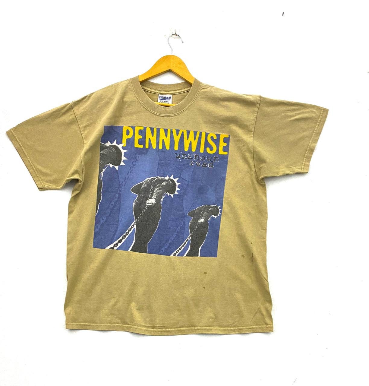 Vintage 90s 1993 PENNYWISE Unknown Road Album Tour Singles Artwork