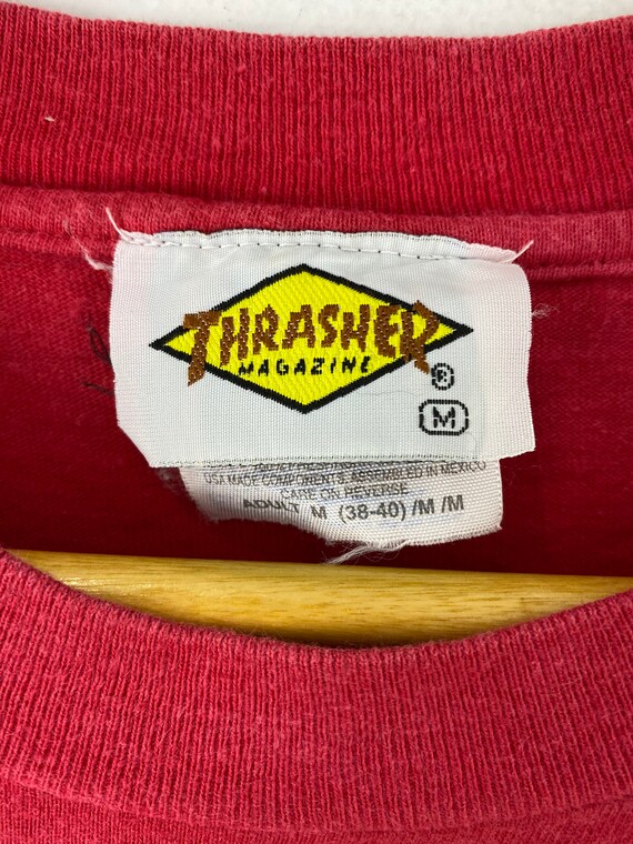 Vintage jaren '90 thrasher box logo mooi design Amerikaans merk