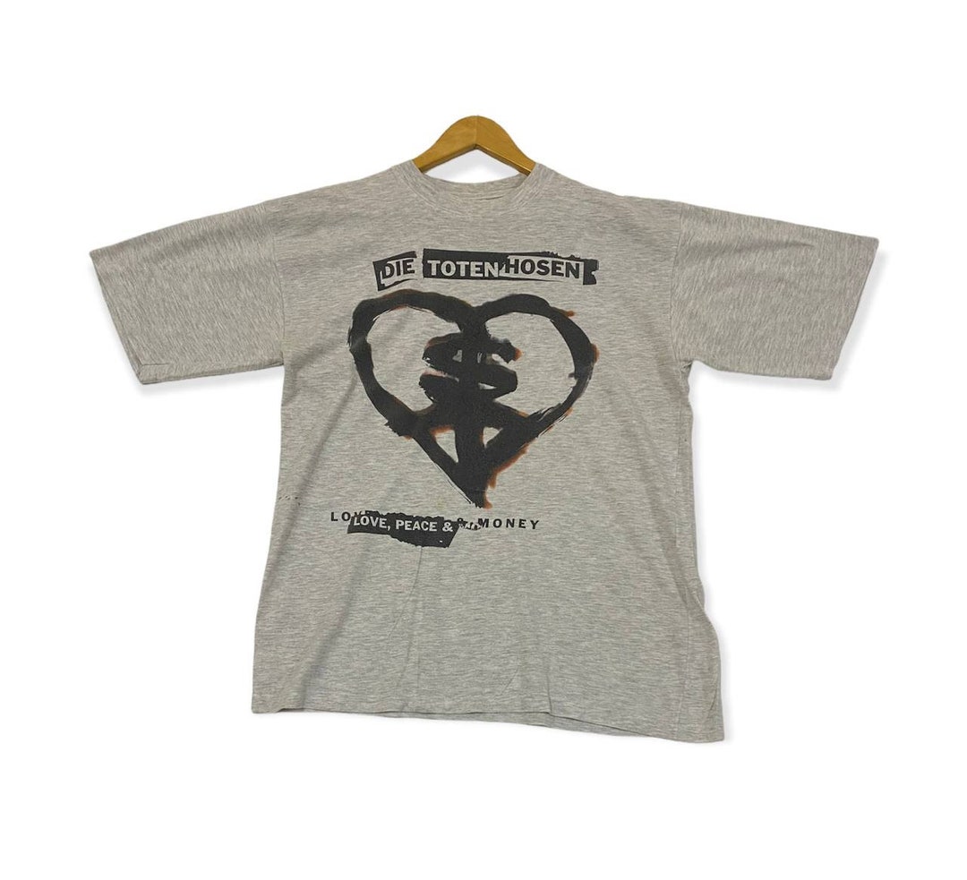 Vintage 90s 1994 DIE TOTEN HOSEN Love Peace and Money Album Tour
