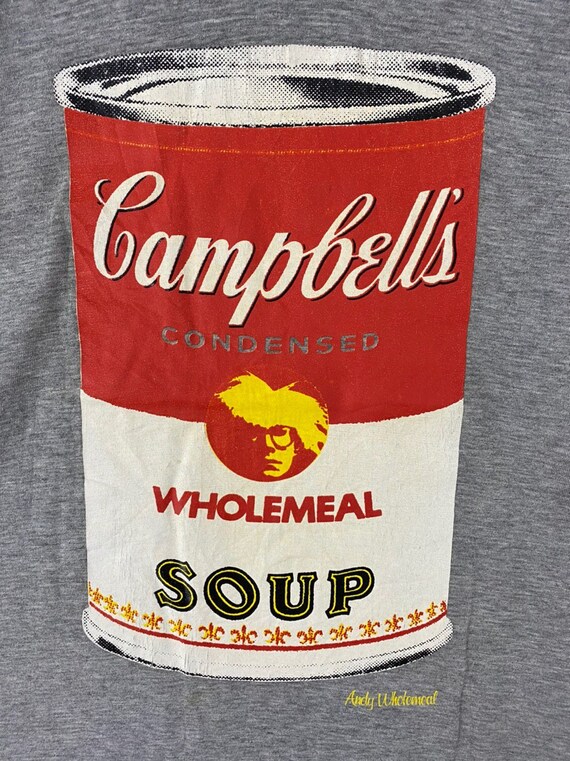 Vintage 80s 90s andy warhol cambells wholemeal so… - image 3