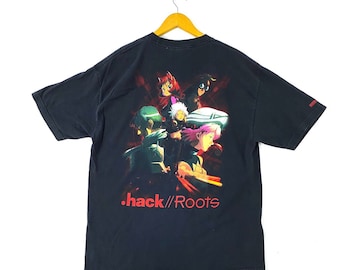 Vintage 00s .hack//sign Big Image Rare Design Bandai Japan