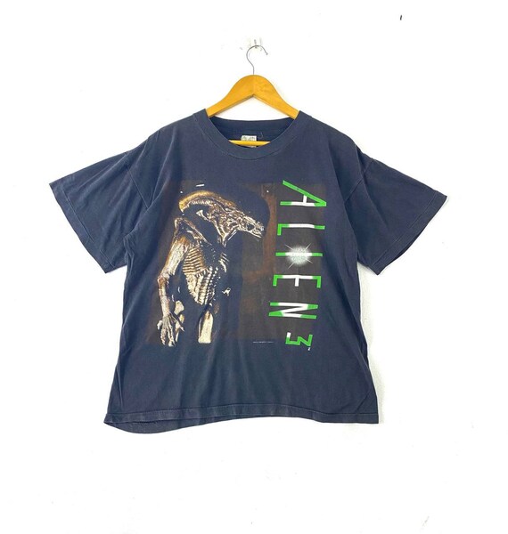 Vintage 90s 1992 ALIEN 3 Rare Design Big Image American Science
