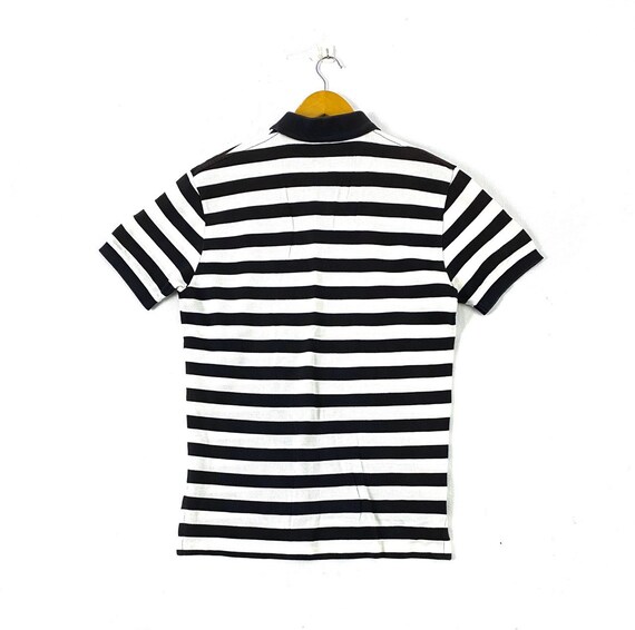 Vintage 90s Polo Ralph Lauren Stripe Stripes Prison Style Hip Hop