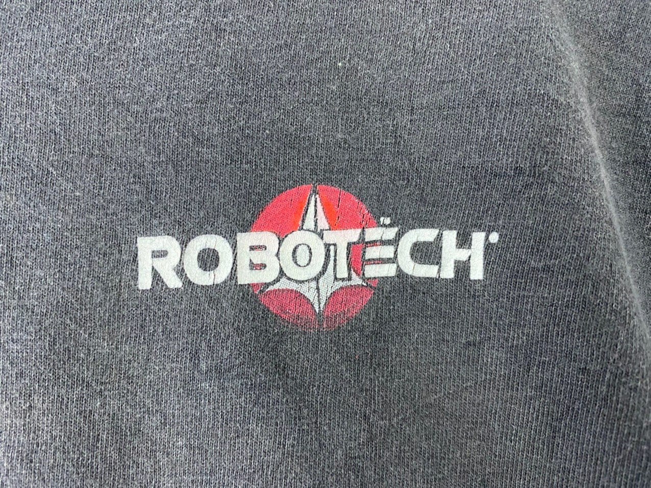 Vintage 00s Robotech Skull One Big Image Rare Design Japan 