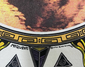 Alice In Chains Dirt Tシャツ BACKSTAGE PASS Vintage 90s 1992 ALICE IN CHAIN Dirt Backstage Pass Album Tour