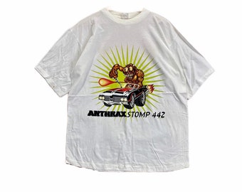 Anthrax Logo Black Shirts - Etsy