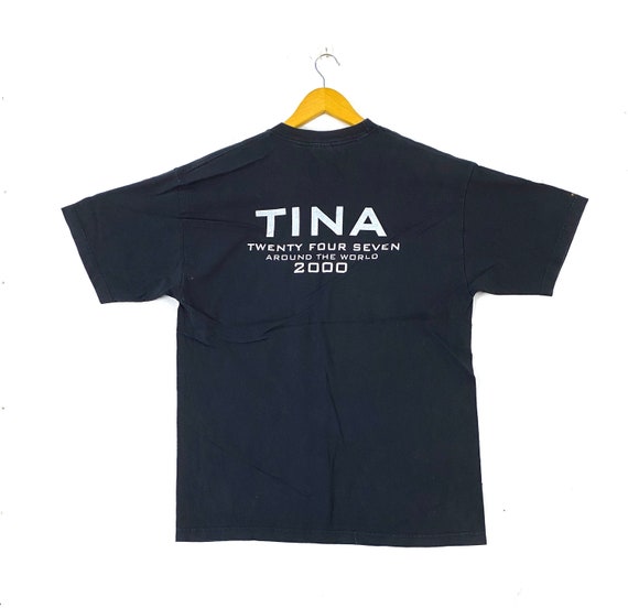 トップス VINTAGE TINA TURNER Twenty Four Seven Vintage 90s 1999 Tina Turner Twenty Four Seven Tour Album Singles