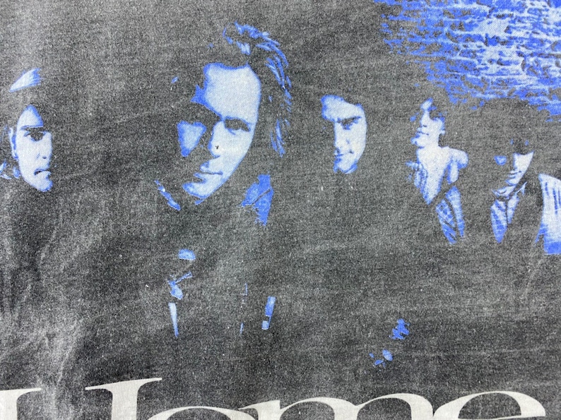Vintage 90s 1990 hothouse flowers home album tour singles artwork drawing irish rock band punk grunge britpop metal pop art promo t-shirts