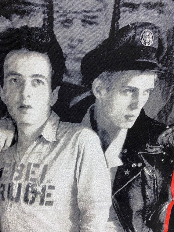 Vintage 90s the clash rebel truce photoprint albu… - image 5