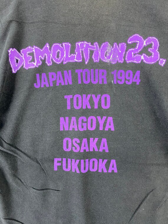 Vintage 90s 1994 Demolition 23 Japan Tour Album Singles American