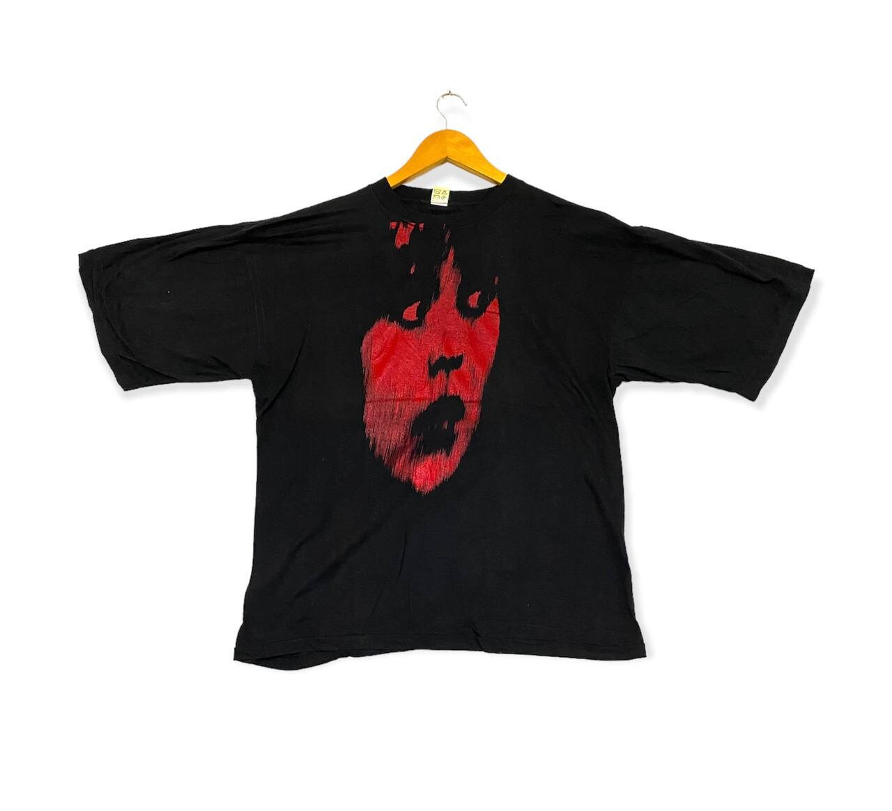 Vintage 90s 1990 FEAR ally sheedy big image nice design american thriller horror suspense freddy krueger streetwear rap tees promo t-shirts