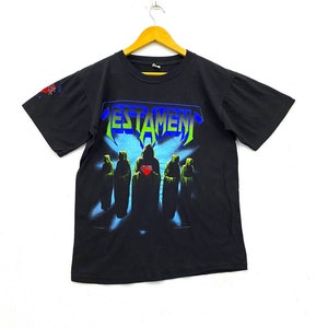 TESTAMENT 1989年ツアーTシャツ Testament Vintage 1989 Greenhouse Effect Tour Shirt XL