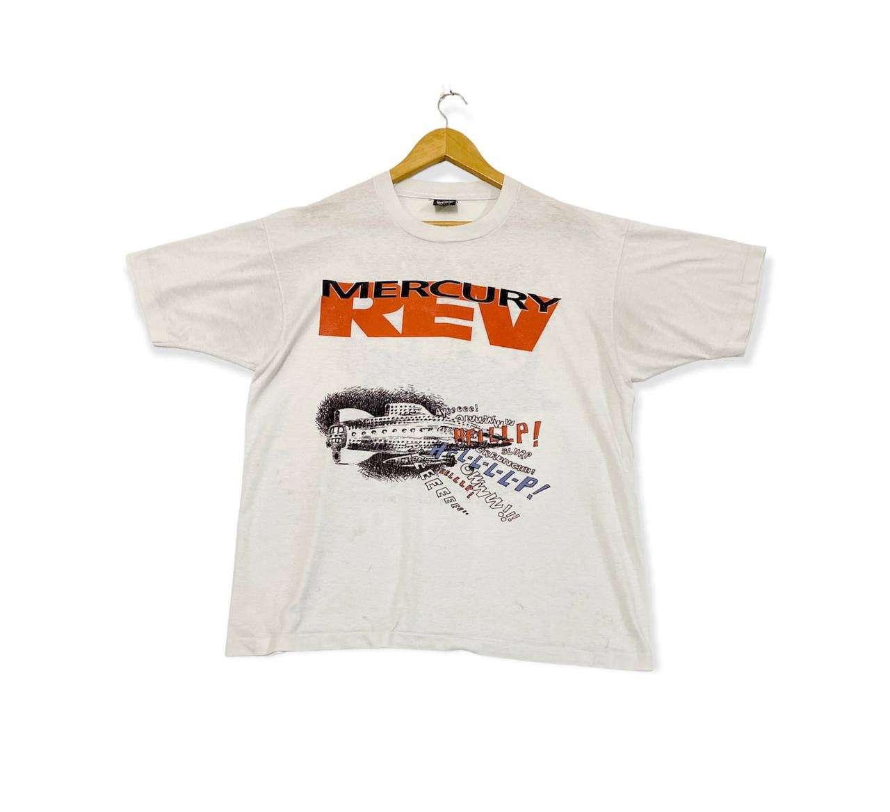 Vintage 90s 1993 MERCURY REV the Left Handed Ray Gun Space Patrol