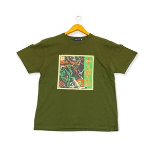 Vintage 00s Mobile Suit Gundam Wing big image rare design japan japanese anime manga mecha robot akira evangelion ghost shell promo t-shirts