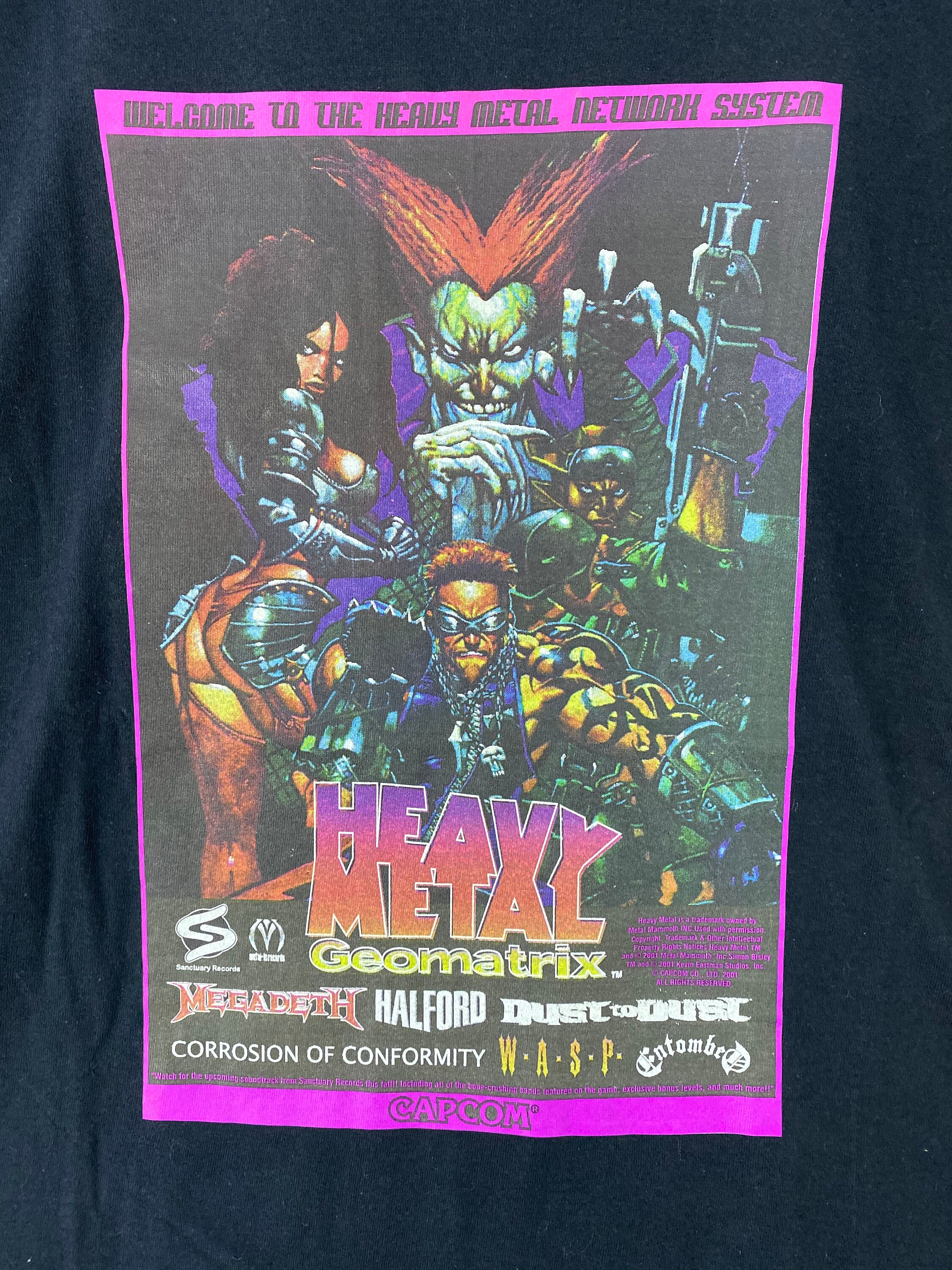 Vintage 00s Heavy Metal: Geomatrix Fully 3D Arena Fighting Video 