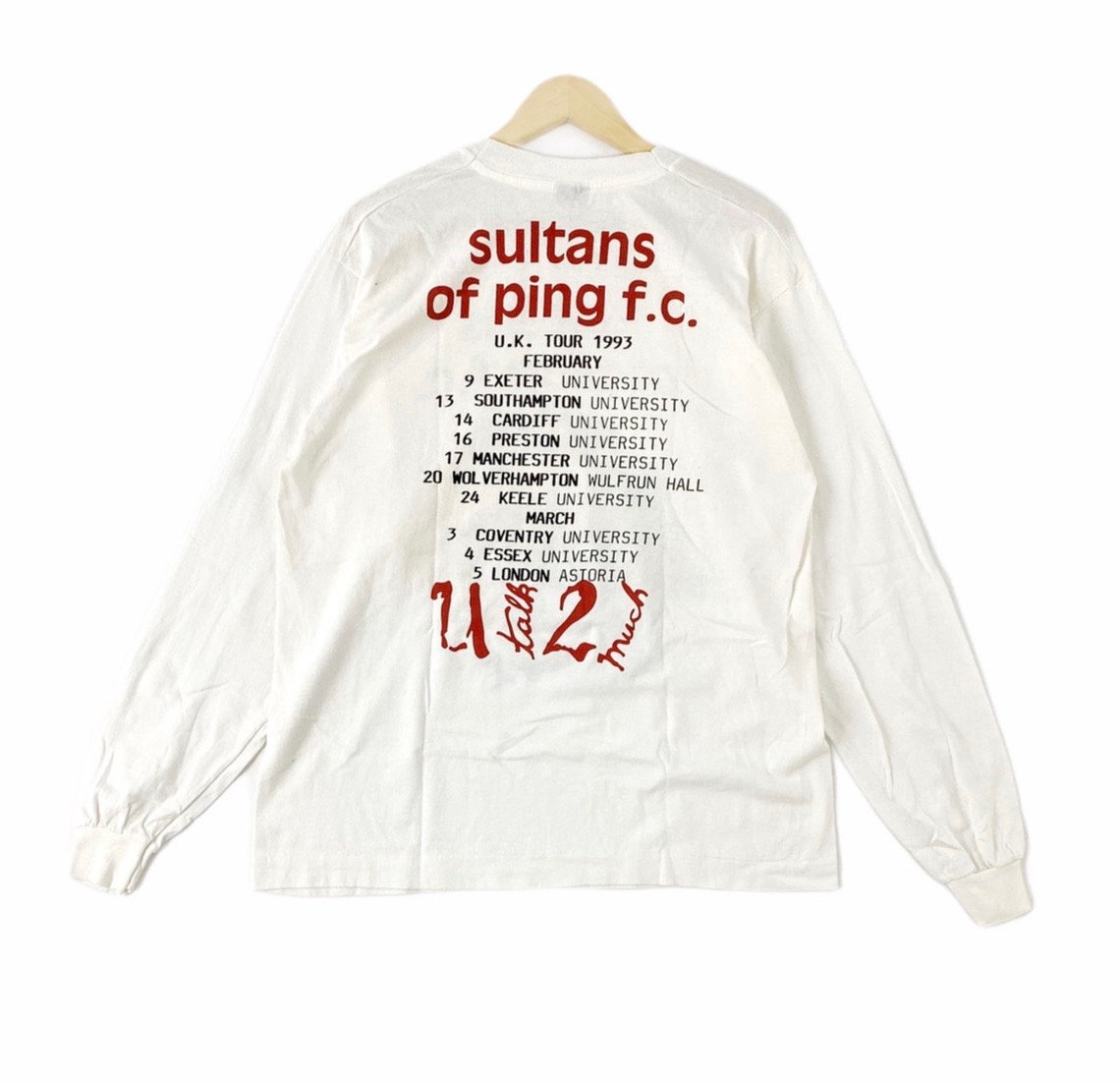 Vintage 90s 1992 The Sultans of Ping FC album tour singles big Etsy