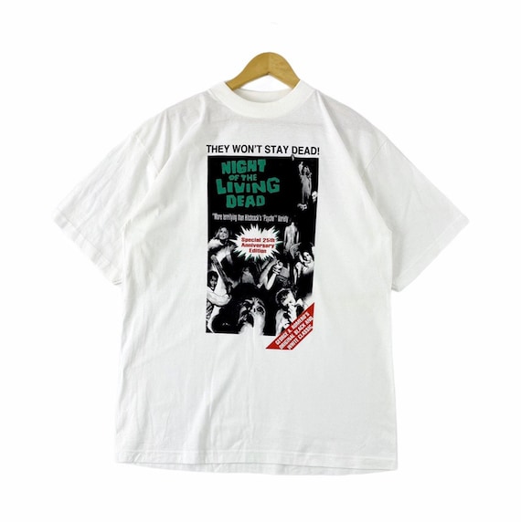 Vintage 90s 1993 Night of the Living Dead Big Image Rare Design 