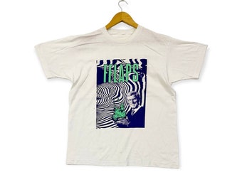 Vintage 90s 1990 FFLAPS malltod album tour singles ilustraciones dibujo portada galés post punk banda grunge rock streetwear promo camisetas