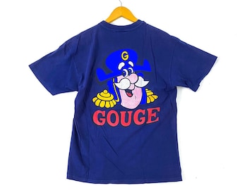 Vintage 90s Gouge Skate Surf Skatewear Tshirt