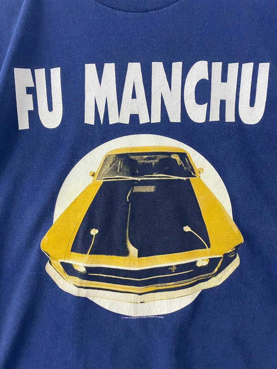 Vintage 90s 1998 Fu Manchu Big Image Rare Design American Stoner