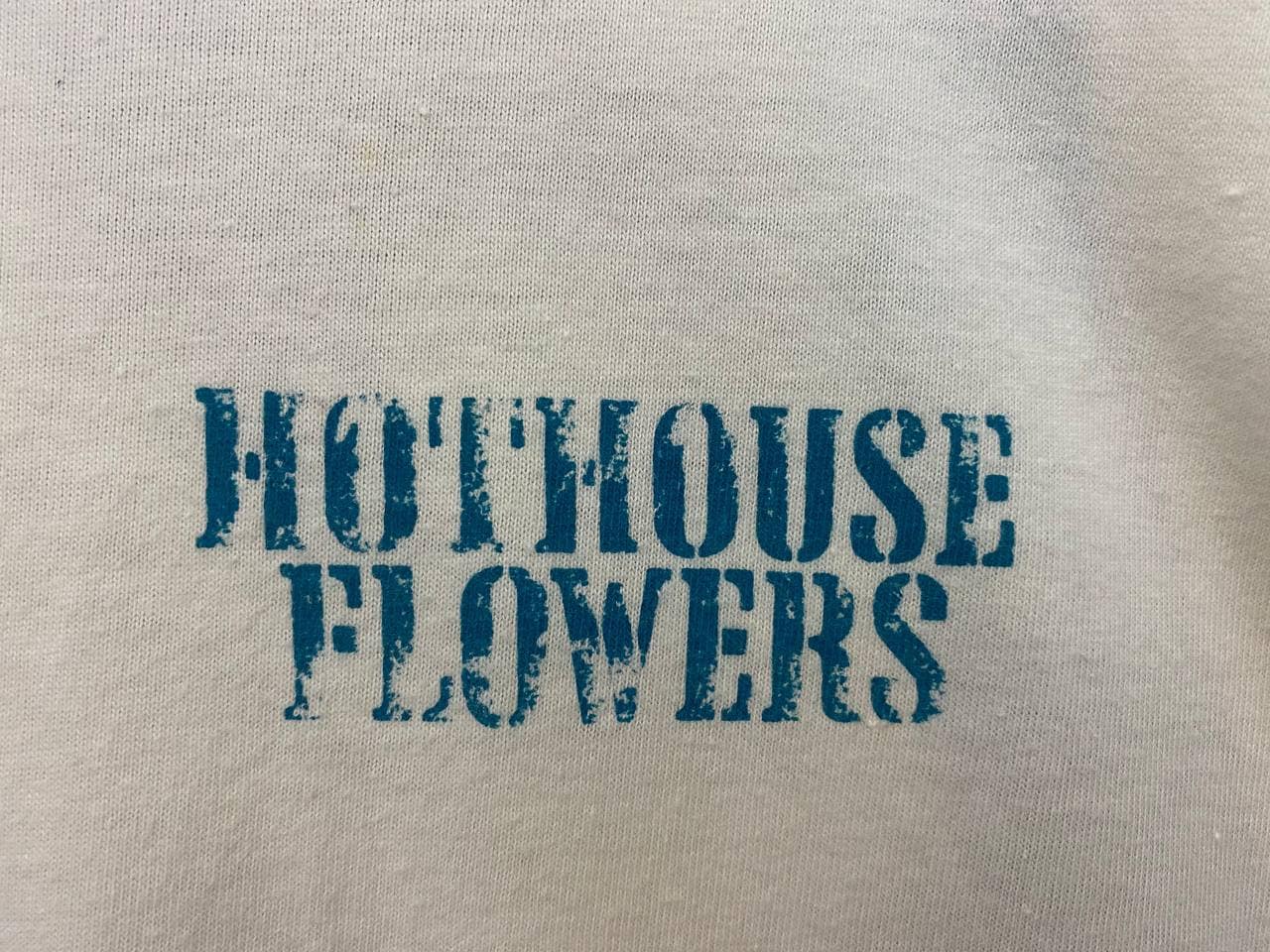 Vintage 90s 1990 Hothouse Flowers Home Album Tour Singles Artwork 