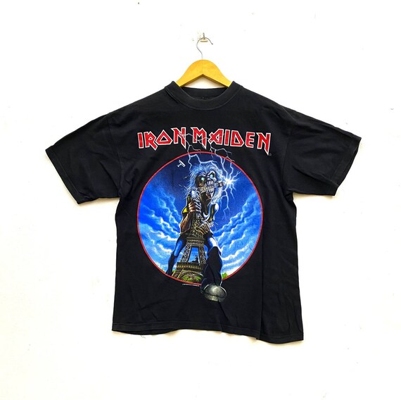 Vintage 90s 1999 IRON MAIDEN I Survived World Tour English Heavy 