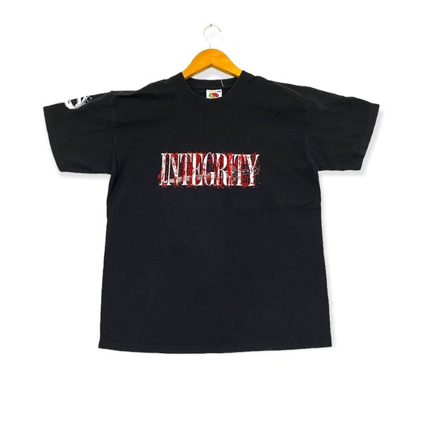Vintage 00s INTEGRITY to die for japan japanese tour album singles american hardcore punk band rock grunge metal streetwear promo t-shirts