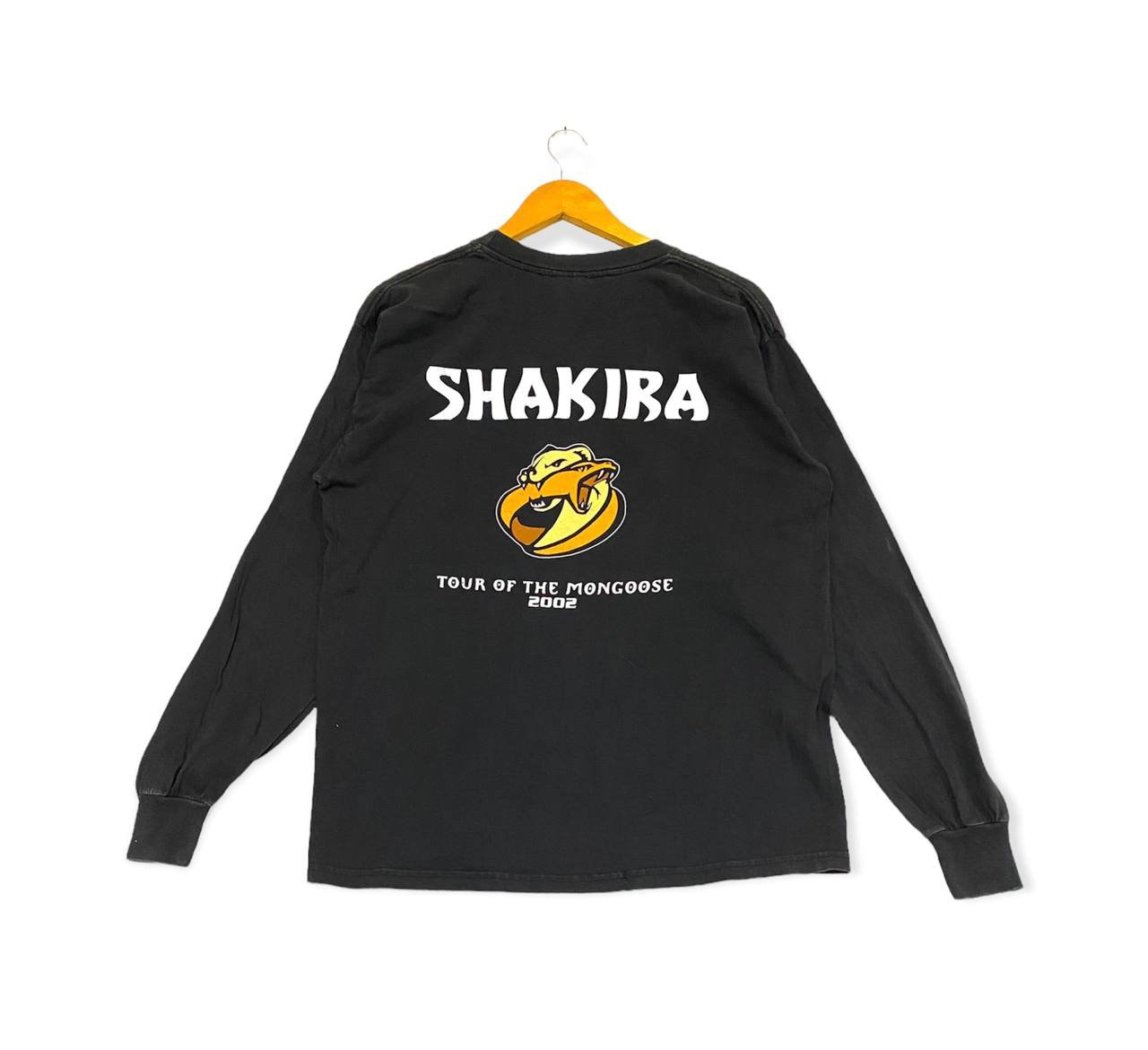 VINTAGE ビンテージ SHAKIRA シャキーラ 2003 Tour of the Mongoose Bootleg 長袖Ｔシャツ サイズ L 美品 中古 4c075758 VINTAGE ビンテージ SHAKIRA シャキーラ 2003 Tour of the