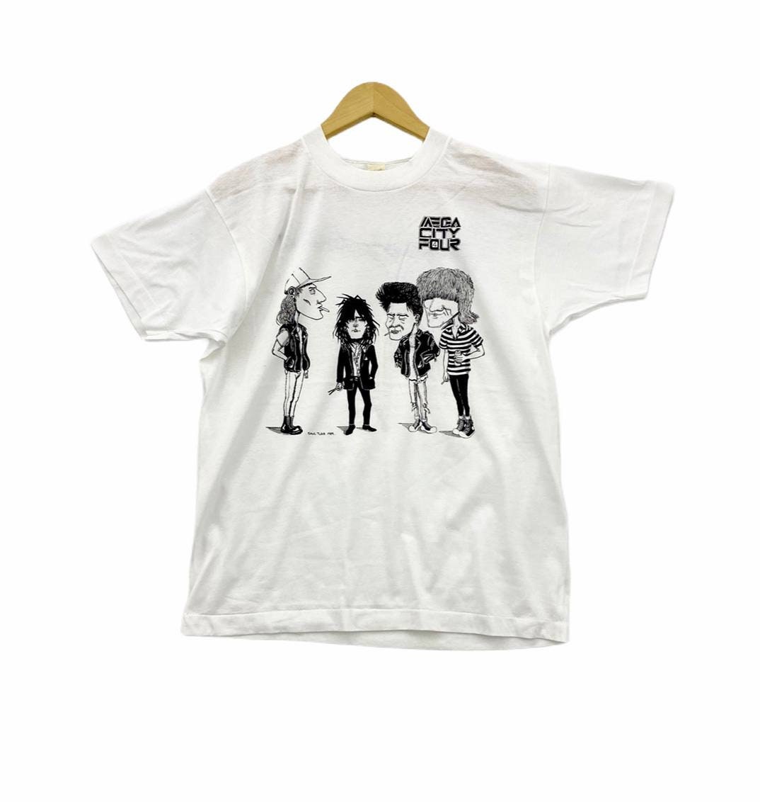 Vintage 80s 1989 MEGA CITY FOUR Tranzophobia Album Tour Singles