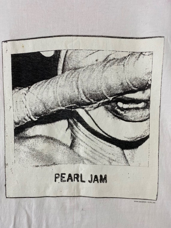 Vintage 90s 1996 pearl jam spell out rare design … - image 3